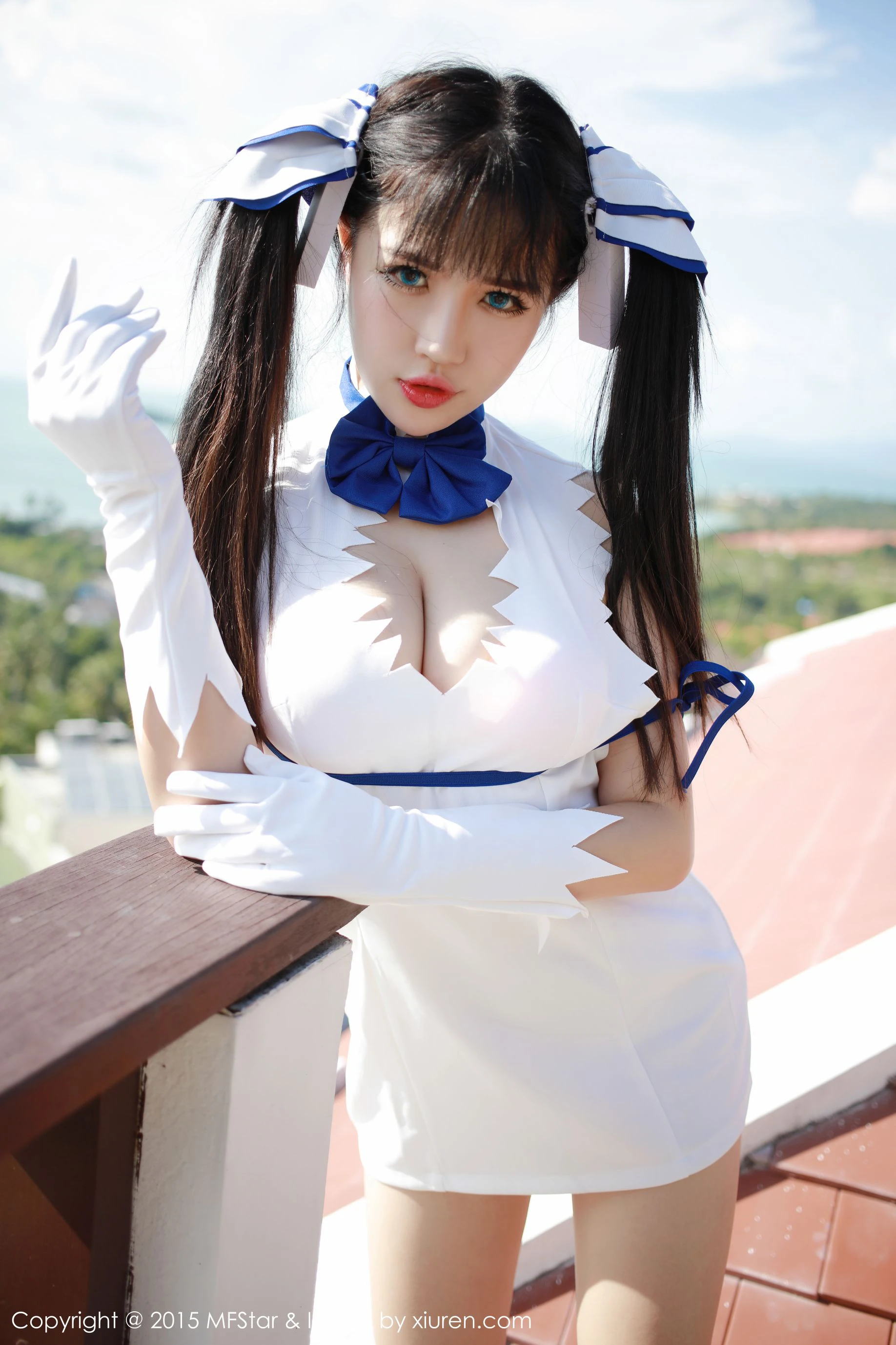 徐cake《苏梅旅拍》COSPLAY+性感泳装 模范学院 Vol.036 插图3