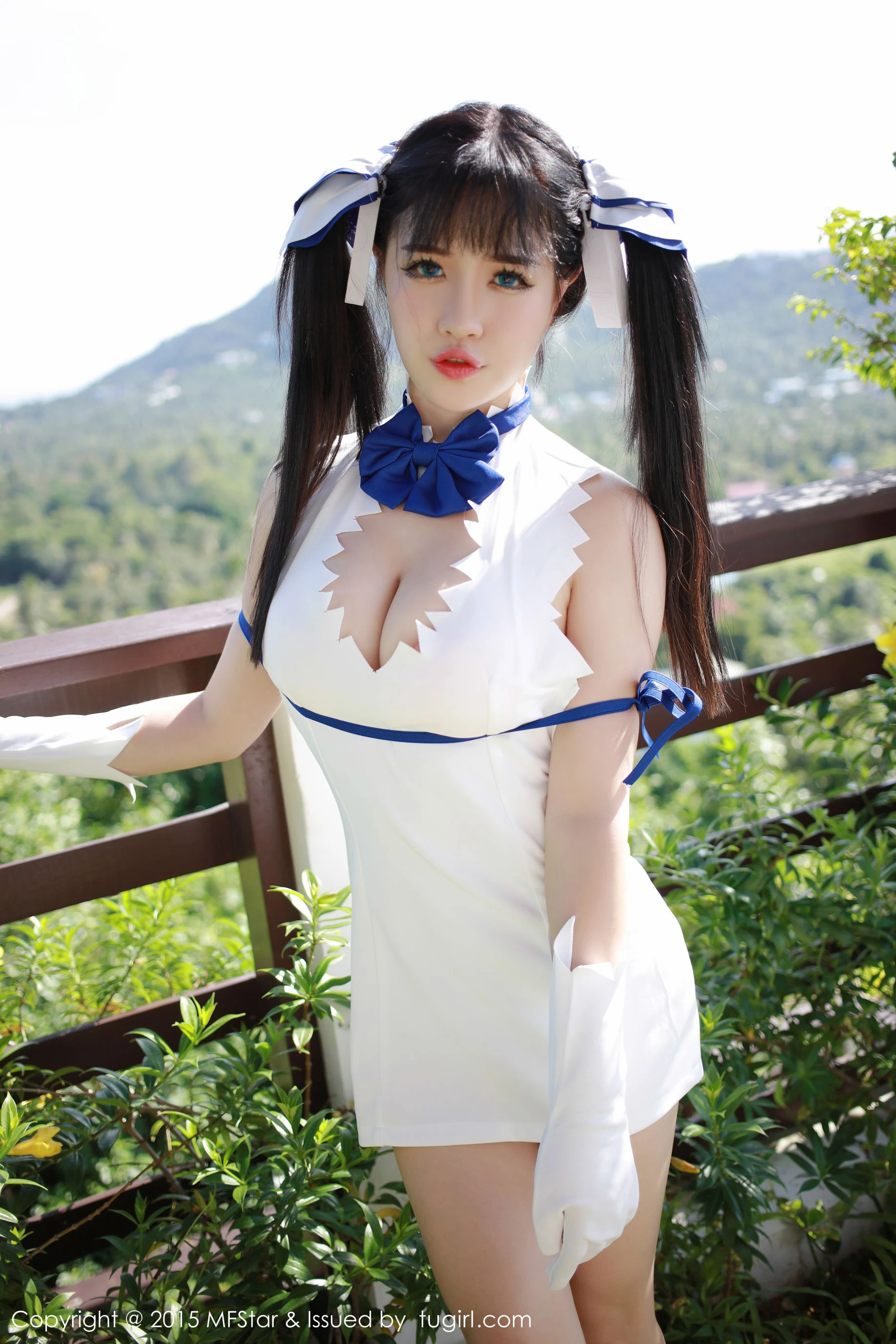 徐cake《苏梅旅拍》COSPLAY+性感泳装 模范学院 Vol.036 插图5