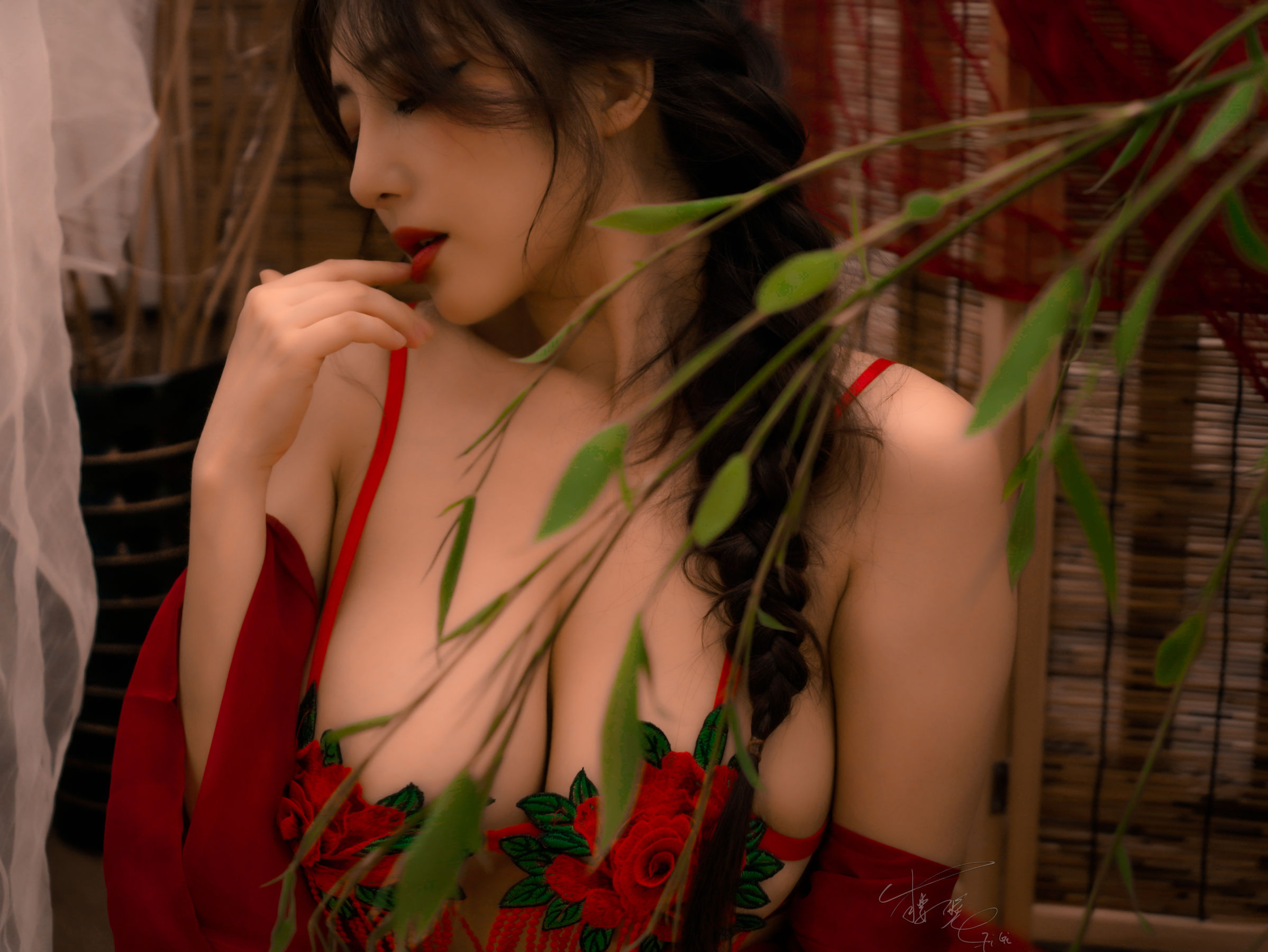 网络红人樱晚gigi – 胭花 [21P] 插图5