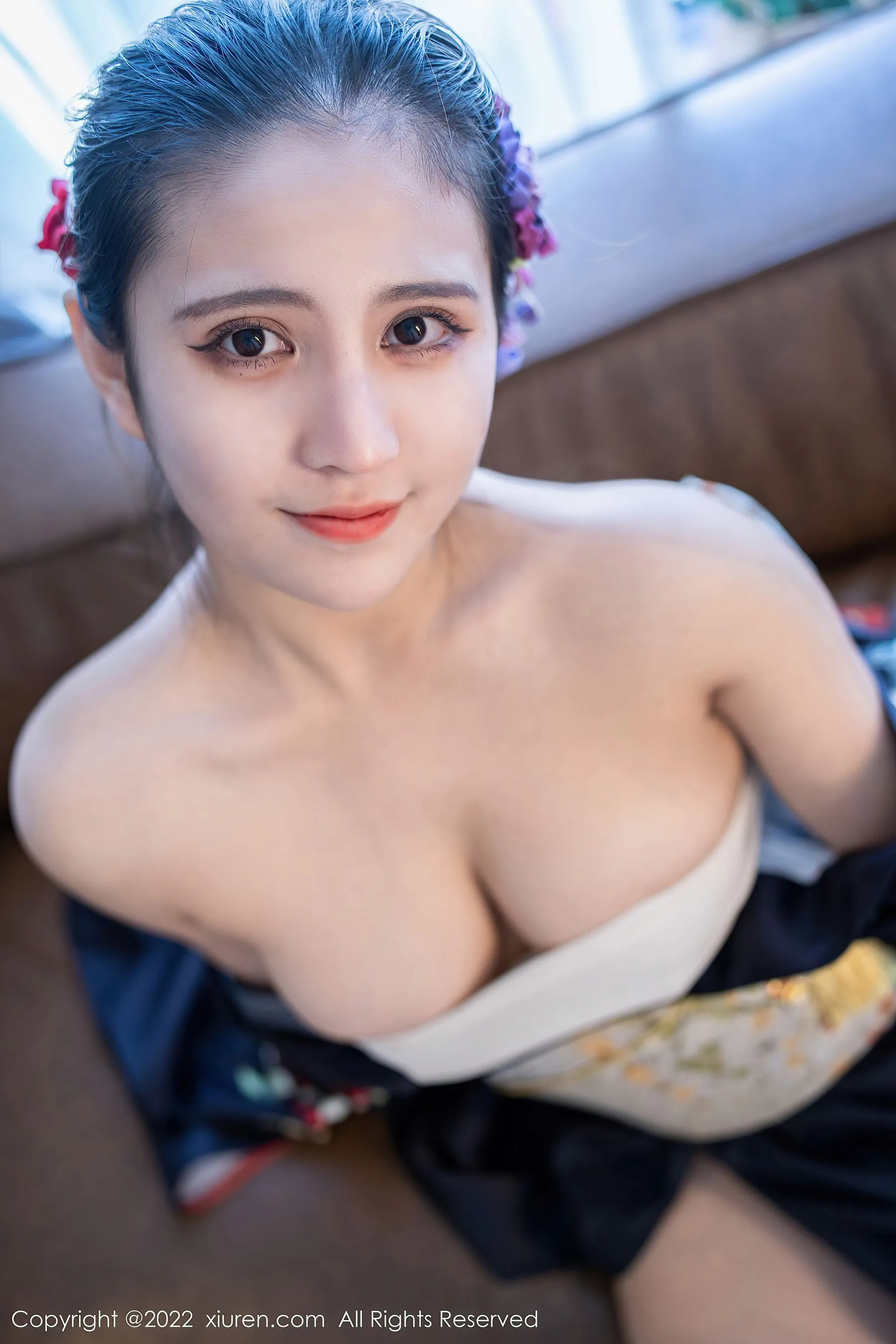 秀人网 No.5309 久久Aimee 和服美臀 插图5