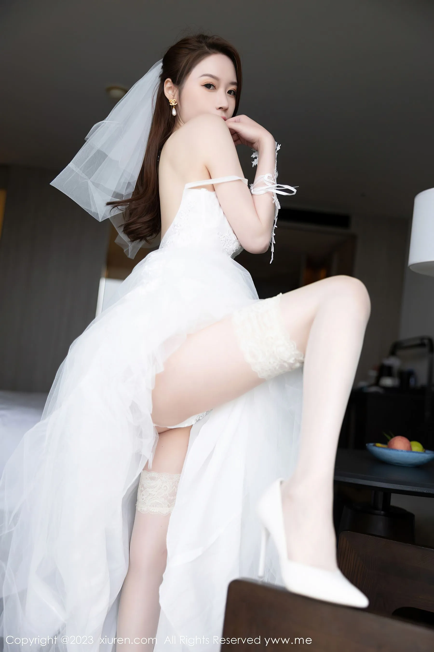 秀人网 No.6120 梦心玥 婚纱服 插图10