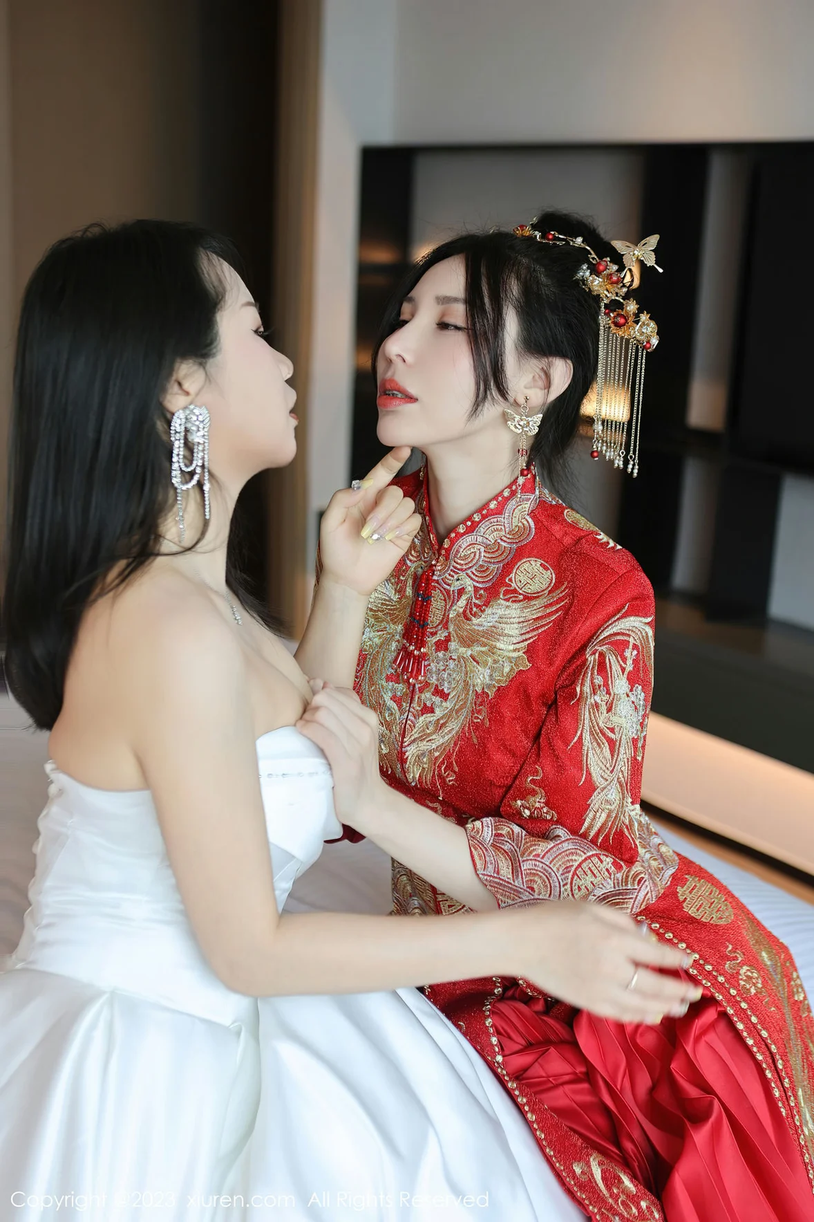 XiuRen 秀人 No.6957 曼柔两位性感女神模特合集写真 [86P] 插图5